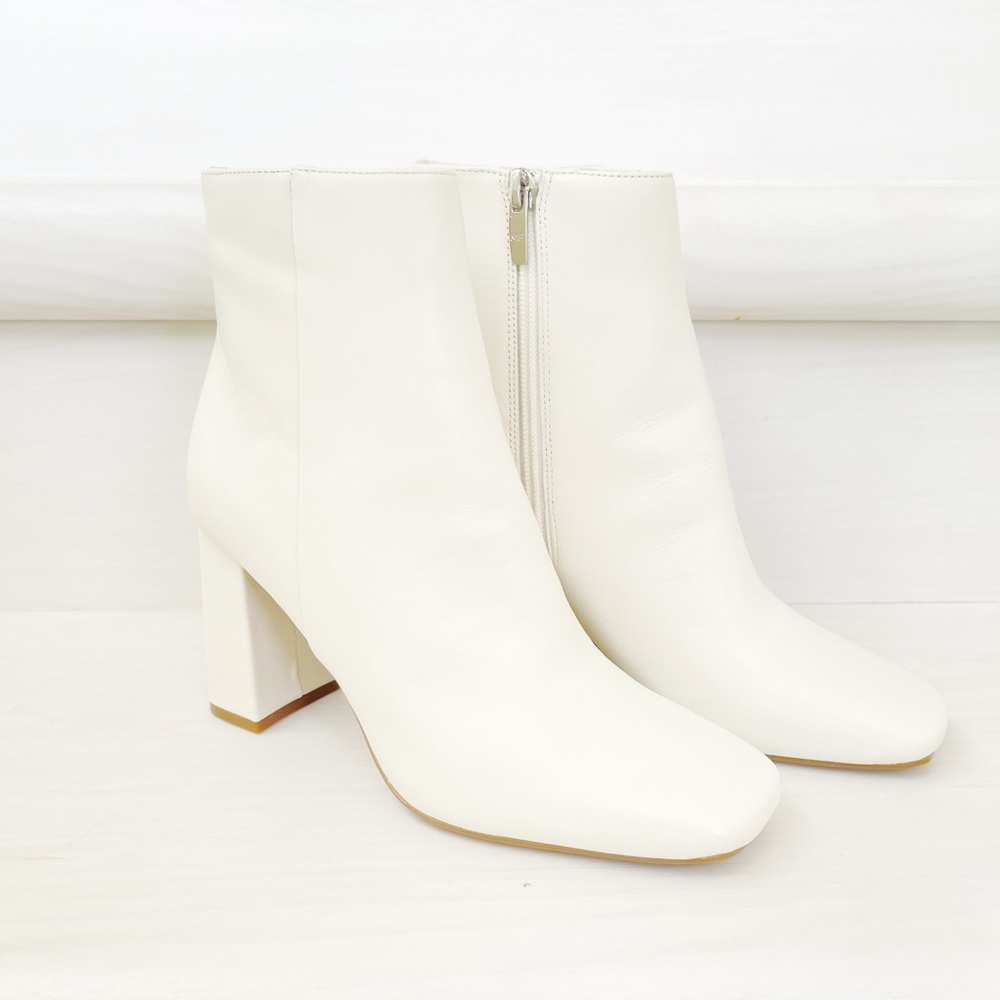 Marc Fisher Cream Booties • Fall Cream Boots